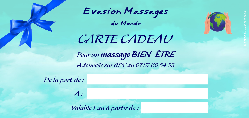 Logo EVASION MASSAGES DU MONDE