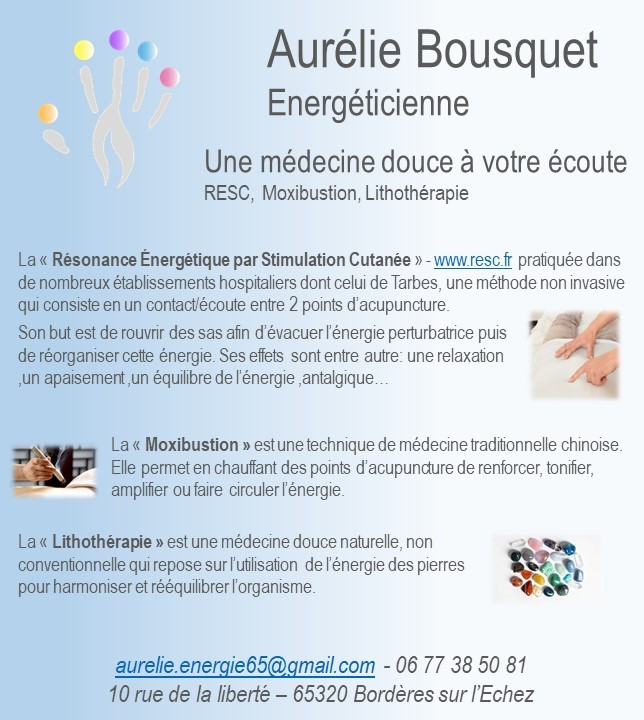 Logo Aurélie BOUSQUET - ENERGETICIENNE